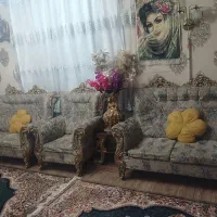 فروش مبل ۷ نفره بهمراه میز ناهارخوری و‌عسلی