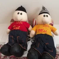 عروسکهای نوستالژی پت و مت برند وارداتی مناسب هدیه|اسباب‌بازی بچه|پرند, فاز ۲|دیوار