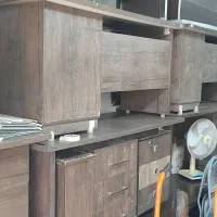 میزمدیریت ال وساده میزمنشی صندلی‌مدیریت‌وچرخ‌دار|دفتر کار|اصفهان, فجر|دیوار