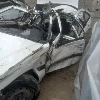 پژو پارس تصادفی مدل 1396 با نامه اتاق
