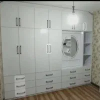 ساخت انواع کابینت و کمد دیواری