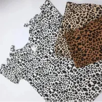 تیشرت آستین سه خط پلنگی|لباس|ساوه, |دیوار