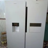 یخچال فریزر دوقلو هیمالیا درحدنو تمیزه تمیز
