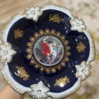 ست کیک خوری وشش پیش دستی لیلی و مجنون مارک قدیمی