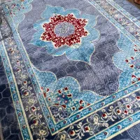 حراج پتو فرش۶متری ترمز دار و ریشه دار مخملی|روفرشی|شیراز, شهرک بهار|دیوار