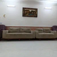 مبلمان راحتی ۷ نفره و جلو مبلی|مبلمان خانگی و میز عسلی|فریمان, |دیوار