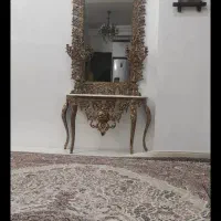 ایینه و کنسول الیاژ(آلومینیوم)مناسب خاص پسندان