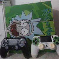 Ps4  فت سفید دو دسته کپی خور ورژن ۹