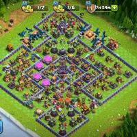 اکانت کلش آف کلنز تان هال ۱۵