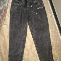 شلوار جین دخترانه مناسب ۸ تا ۱۰ سال نو نو