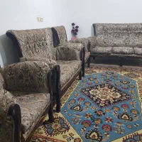 مبل ۷ نفره تمیز و سالم|مبلمان خانگی و میز عسلی|گیلان غرب, |دیوار