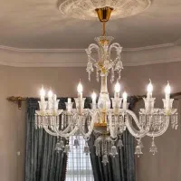 فروش لوسترهای برنزی کریستالی و تعمیرات ابکاری|لوستر و چراغ آویز|پاکدشت, پاکدشت (مامازند)|دیوار