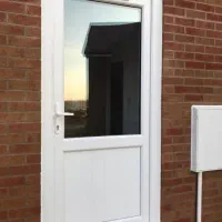 درب ضدسرقت درب وپنجره دو جدارهupvc،کامپوزیت کدF140|مصالح و تجهیزات ساختمان|سرخرود, |دیوار