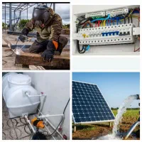 برقکاری برق.لوله کشی وپمپ اب تاسیسات جوشکاری سیار