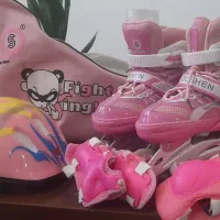 کفش اسکیت با تمام وسایل|دوچرخه، اسکیت، اسکوتر|بندرعباس, |دیوار