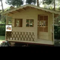 ساخت کلبه و آلاچیق های چوبی