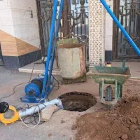 چاه کنی فاضلاب و آب
