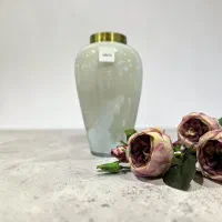 گلدان لوکس شیشه ای طرح زانوس|گل مصنوعی|تهران, هرندی|دیوار