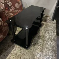 میز تلوزیون شیشه ای