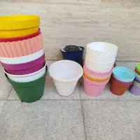گلدان پلاستیکی