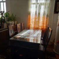 میز نهار خوری ۶ نفره.میز تلفن.مینی بوفه.