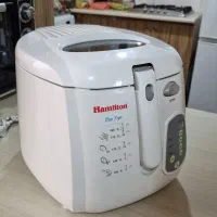 سرخ کن برقی (با روغن) همیلتون «نو» با جعبه|اجاق گاز و لوازم برقی پختوپز|بندر انزلی, بی بی حوریه|دیوار