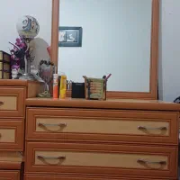 تخت و دراور و آیینه نو