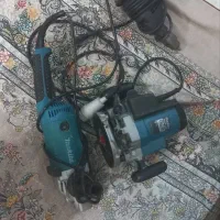 ابزار نجاری.سنگ فرز..میخکوب.پیچ دستی