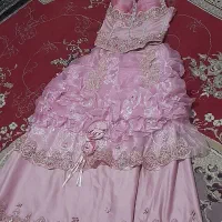 تور عروس لباس مجلسی و تعدادی لباس|لباس|ملایر, |دیوار