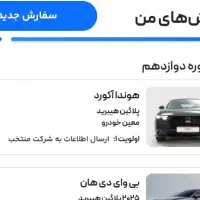 حواله هندا آکورد وارداتی