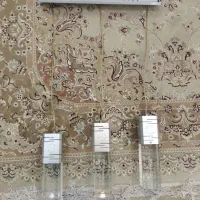 لوستر سه شاخه کریستال آلمان نو و سالم