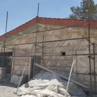 نقاشی ساختمان سپاهان شهر انواع رنگ  بتونه کناف