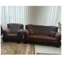 مبل ایران راحتی7نفرهباجلو مبلی نوزیاداستفاده نشده|مبلمان خانگی و میز عسلی|اراک, |دیوار