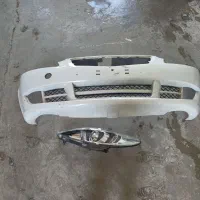 چراغ جلو ۲۰۷ سمت چپ و سپر جلو رانا پلاس