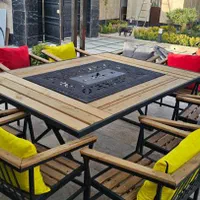 مبلمان طرح جیبو‌ باغی ویلایی صندلی تاب اتشدان فلزی|صندلی و نیمکت|کرج, جهان‌شهر|دیوار