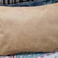 رو بالشتی چرم مخملی پاکتی
