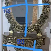 آینه وشمعدان|بوفه، ویترین، کنسول|چهارباغ, |دیوار