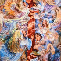 تابلو فرش دستباف