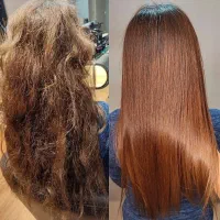 مدل برای کراتین بوتاکس  پروتیین رنگ و لایت