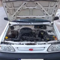 پراید مدل۸۱.بدونه ضربه چند جاش صاف کاری بدون رنگ|خودرو سواری و وانت|استهبان, |دیوار