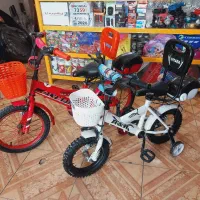 2عدد دوچرخه سایز 12 و 16 دخترانه وپسرانه