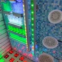 وال واشر ، چراغ خطی ضدآب مناسب آبنما استخر محوطه