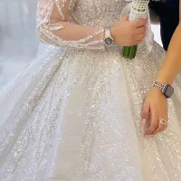 لباس عروس تور عروس تاج عروس