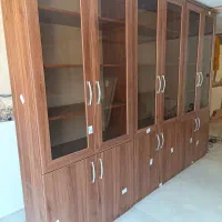 مجری مصنوعات ام دی اف و ساخت کابینت|کتابخانه، شلف، قفسه‌های دیواری|شیراز, عادل آباد|دیوار