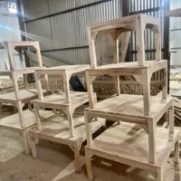 کرسی چوبی موتوجان سفارشی با لوازم کامل آماده تحویل