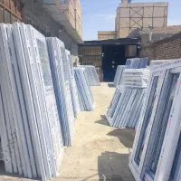 پنجره دوجداره درب upvc آلومینیوم تحویل یک روزه