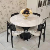 سناتور میز ناهارخوری طراحی خمیده بانشیمن ارگونومیک