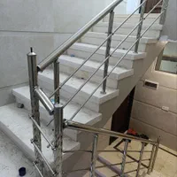 نصب و اجرای انواع نرده استیل ،پلیمر ،آلومینیوم|مصالح و تجهیزات ساختمان|کاشان, پشت شهربانی|دیوار