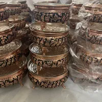 ظرف مسی ست کامل