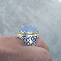 انگشتر نقره درشت
